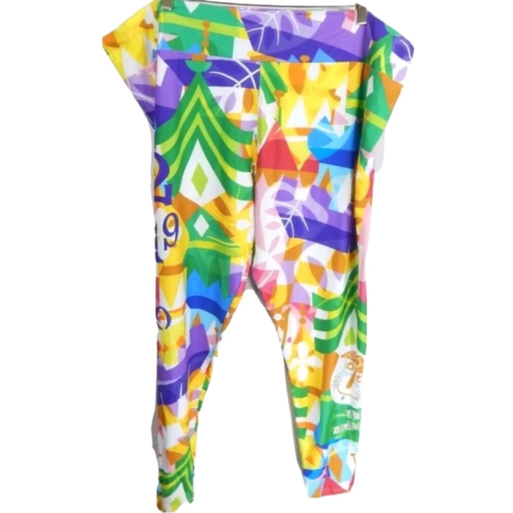 Disney It’s A Small World Leggings Sz 3X Halloween